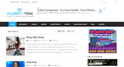 Desktop Screenshot of celebritytonic.com